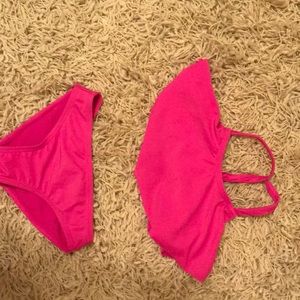 Pink Old Navy bathing suit size 5/xs